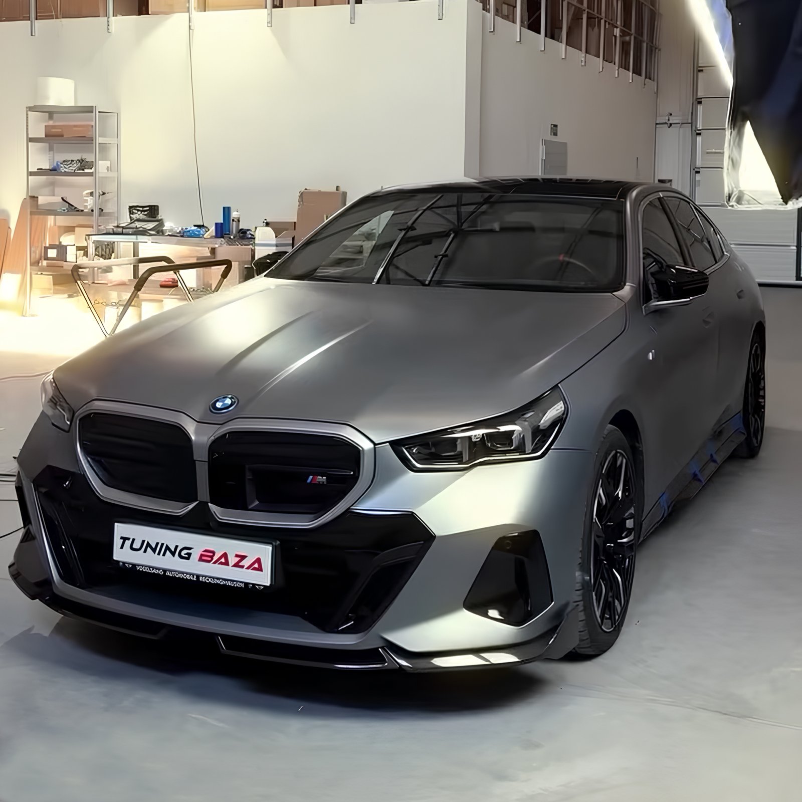 Karbonowy Splitter Przód do BMW Serii 5 G60 /G61 / i5 w stylu M-Performance - obrazek 4