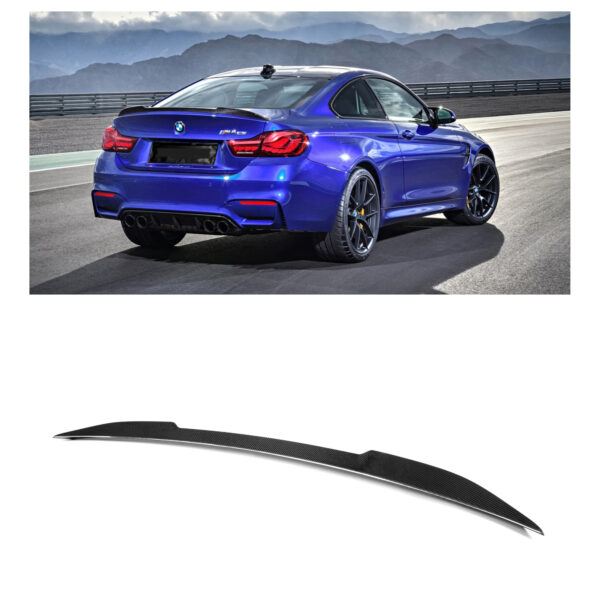 Karbonowy Spoiler Lotka Klapy Spoiler BMW F30 F80 CS Style