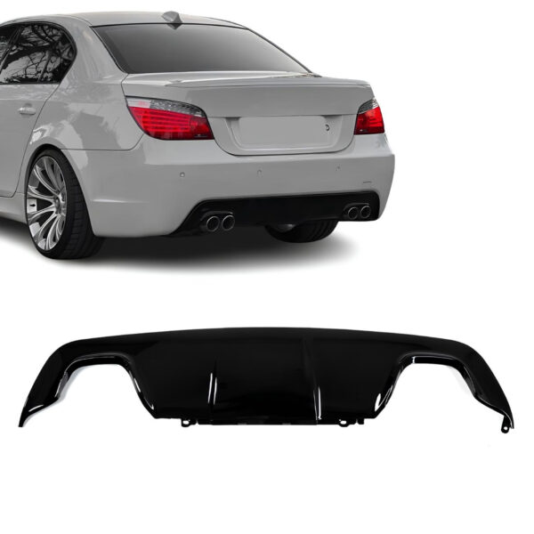 Dyfuzor Tylny BMW E60/E61 M-Performance Look Czarny Połysk (00-00)