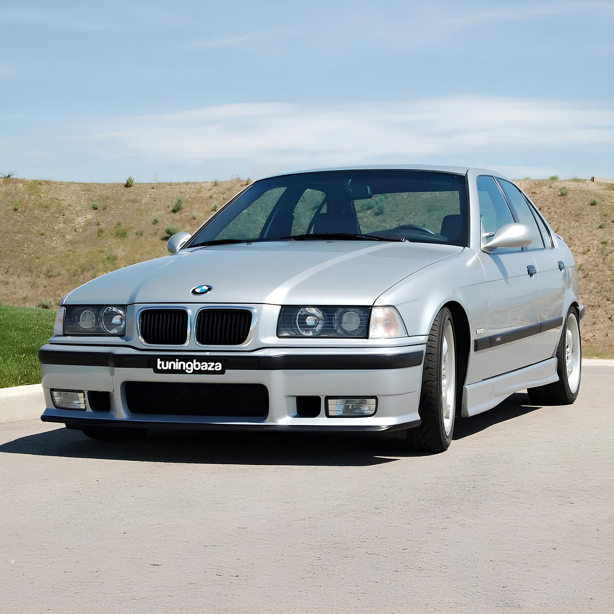 Zderzak Przedni BMW E36 – Sedan, Coupe, Kombi, Cabrio, Compact z Dolnym Spoilerem - obrazek 7