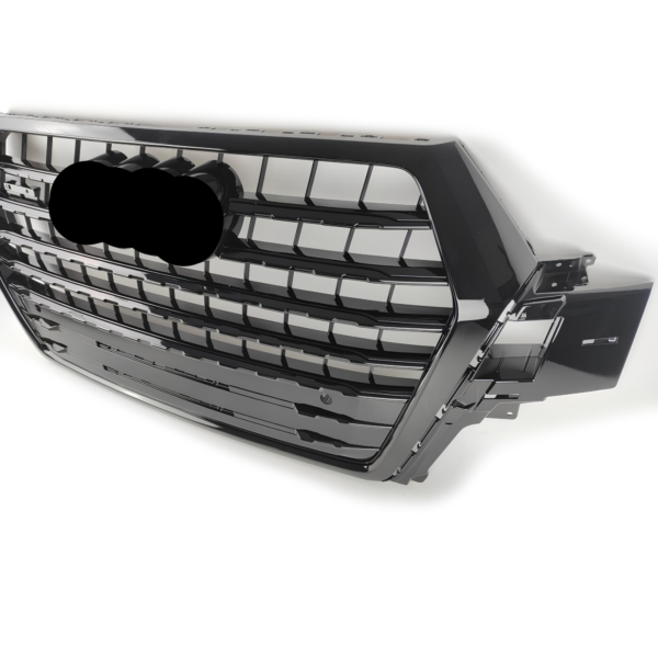 Atrapa Grill S-Line AUDI Q7 4M (2015–2020) | Czarny Połysk | 1:1 zamiennik - obrazek 4