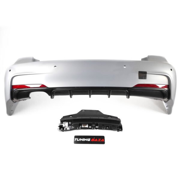 Zderzak tylny BMW F30 M-Pakiet – z PDC + Dyfuzor 00--