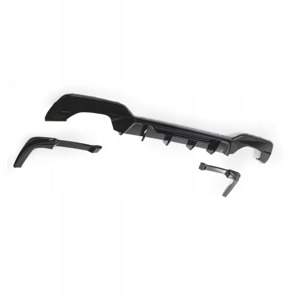 Dyfuzor Tylny BMW G20 / G21 M-Performance z Końcówkami Czarny Połysk (00-00) PRE-LCI (2018-2020) - obrazek 3