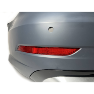 Zderzak Tylny Audi A3/S3 8V Sedan (2017–2020) RS3 Style z Dyfuzorem i Końcówkami Wydechu z PDC - obrazek 17