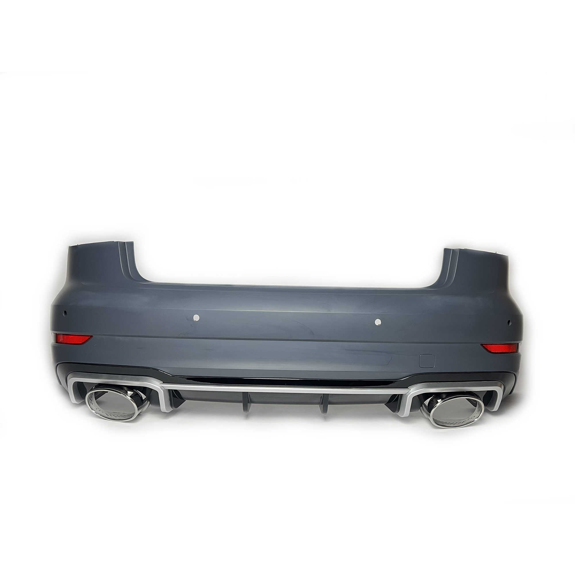 Zderzak Tylny Audi A3/S3 8V Sedan (2017–2020) RS3 Style z Dyfuzorem i Końcówkami Wydechu z PDC - obrazek 7