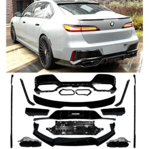 Black Knight Aero Kit dla BMW Serii 7 G70 LCI (2022+) – Pakiet Sportowy Czarny połysk
