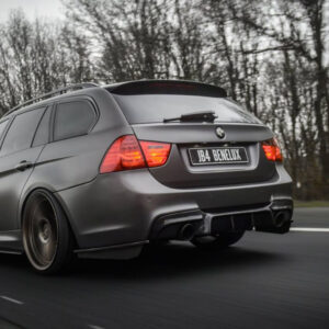 Dyfuzor Tylny BMW E90/E91 LED 335i M-Performance Look Czarny Połysk (0-0) 2005–2012 - obrazek 3