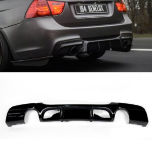 Dyfuzor Tylny BMW E90/E91 335i M-Performance Look Czarny Połysk (0-0) 2005–2012