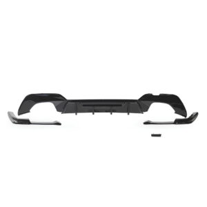 Dyfuzor Tylny BMW G20 / G21 M340i Style z Końcówkami Czarny Połysk (PRZEDLIFT) - obrazek 3