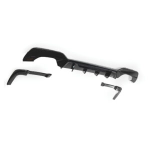 Dyfuzor Tylny BMW G20 / G21 M340i Style z Końcówkami Czarny Połysk (PRZEDLIFT) - obrazek 2