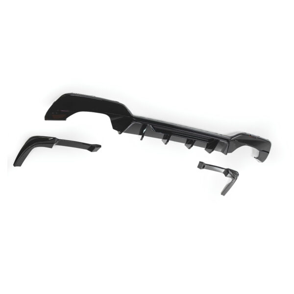 Dyfuzor Tylny BMW G20 / G21 M-Performance z Końcówkami Czarny Połysk (00-00) - obrazek 3