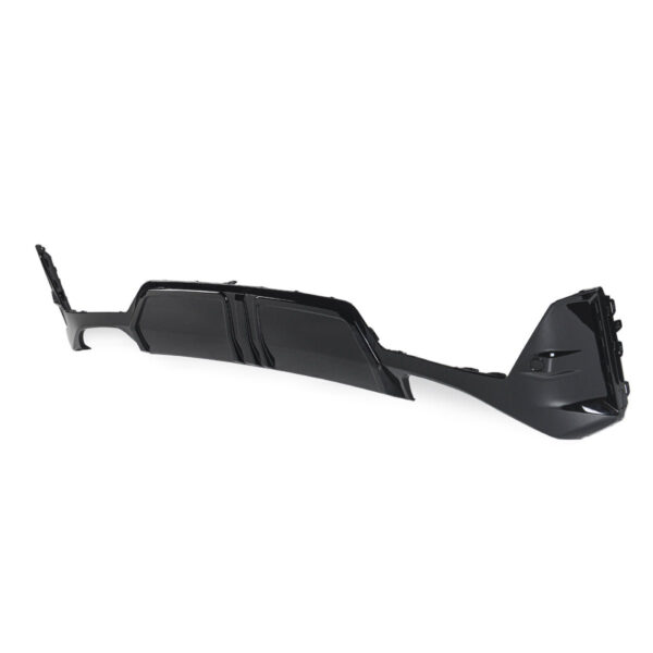 Dyfuzor Tylny BMW G20 LCI 340i Czarny Połysk z Końcówkami Srebrnymi - obrazek 3