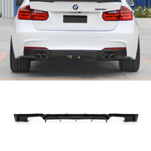 Dyfuzor Tylny BMW F30/F31 M-Performance Look Czarny Połysk (00-00)