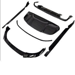 Aerokit (Zestaw dokładek) BMW X1 U11 M-Performance Style Czarny Połysk (2023–2025)