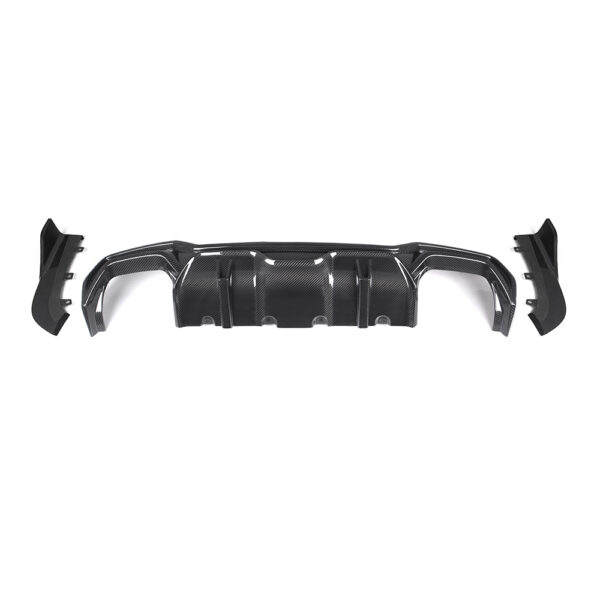 Karbonowa Dokładka Spoiler Dyfuzor Tylny BMW G22 G23 SQ Style - obrazek 3