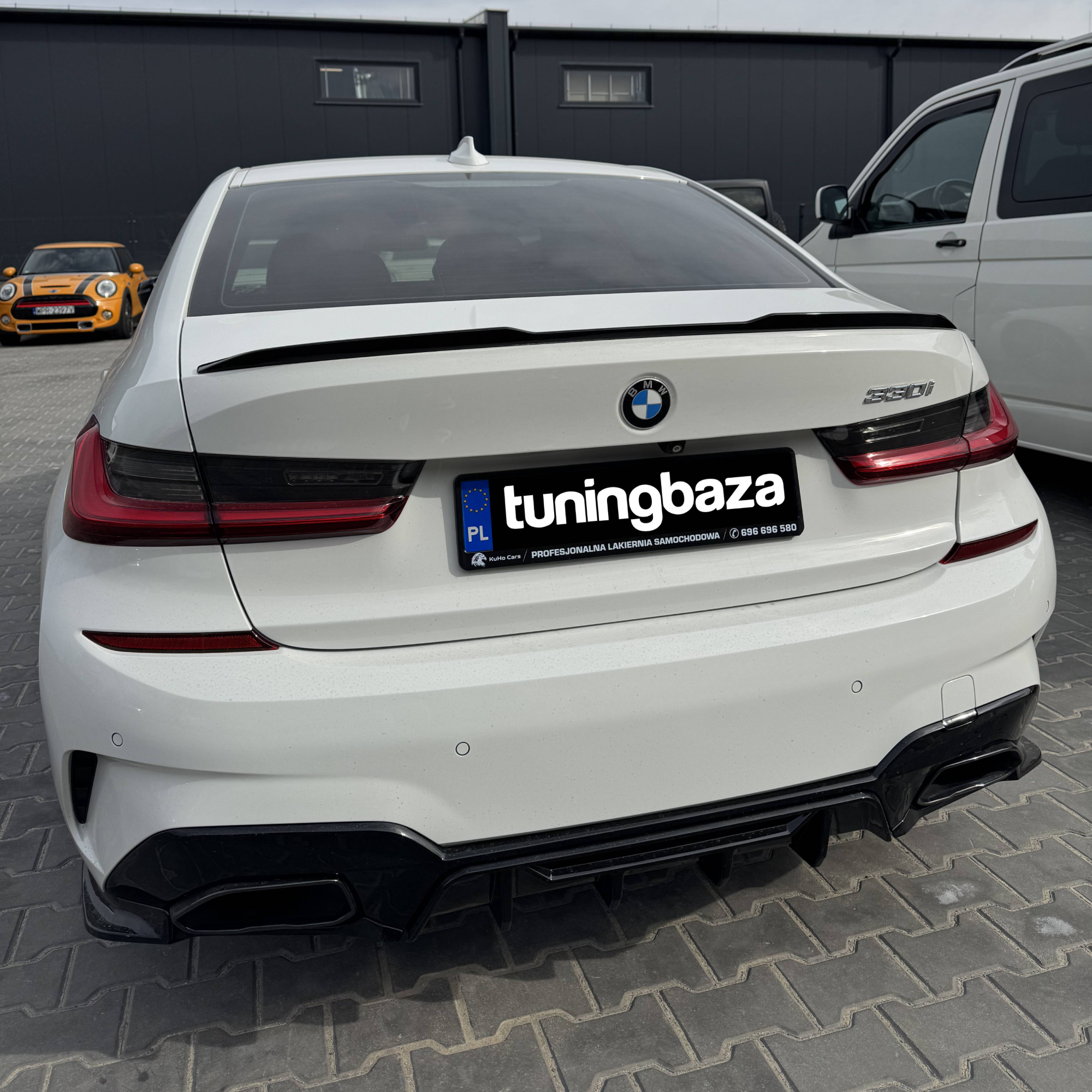 Spoiler Tylny BMW Serii 3 G20/G80 – Stylizacja M3, Czarny Połysk, ABS - obrazek 12