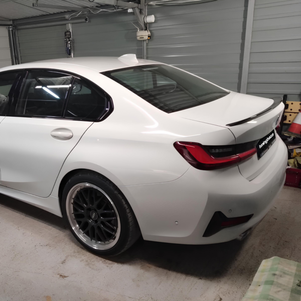 Spoiler Tylny BMW Serii 3 G20/G80 – Stylizacja M3, Czarny Połysk, ABS - obrazek 13