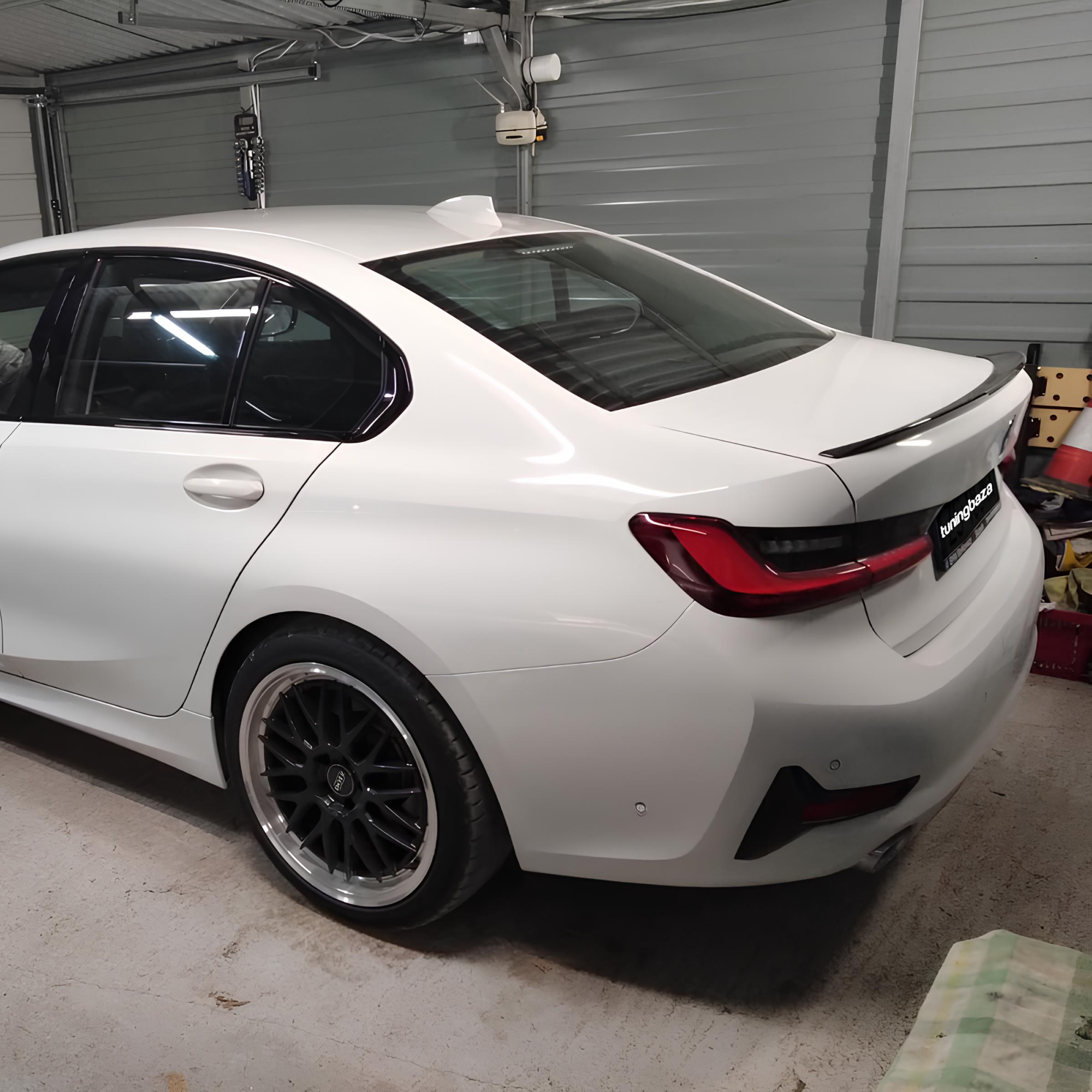 Spoiler Tylny BMW Serii 3 G20/G80 – Stylizacja M3, Czarny Połysk, ABS - obrazek 13