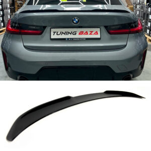 Spoiler Tylny BMW Serii 3 G20/G80 – Stylizacja M3, Czarny Połysk, ABS