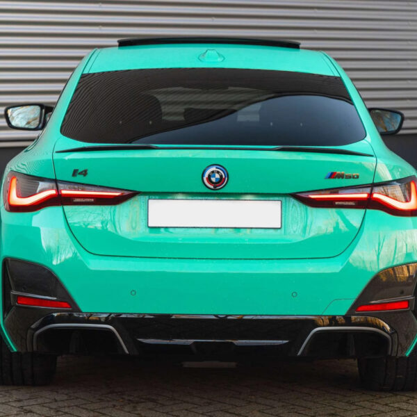 Spoiler na klapę bagażnika BMW G26 M3 Style Czarny Połysk (2021+) - obrazek 6