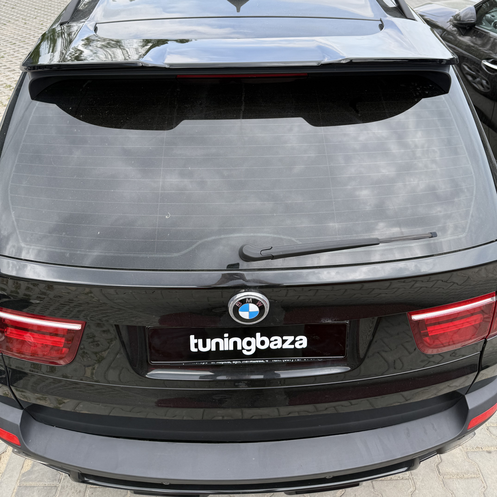 Spoiler | Lotka dachowa BMW X5 E70 M-Style Czarny Połysk 2006-2013 - obrazek 9
