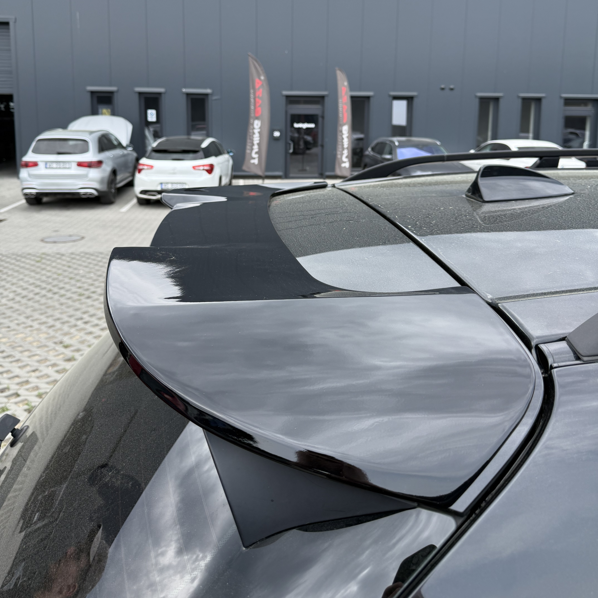 Spoiler | Lotka dachowa BMW X5 E70 M-Style Czarny Połysk 2006-2013 - obrazek 13