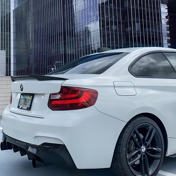 Spoiler | Lotka Klapy BMW F22/F87 M4 Style Czarny Spojler - obrazek 4