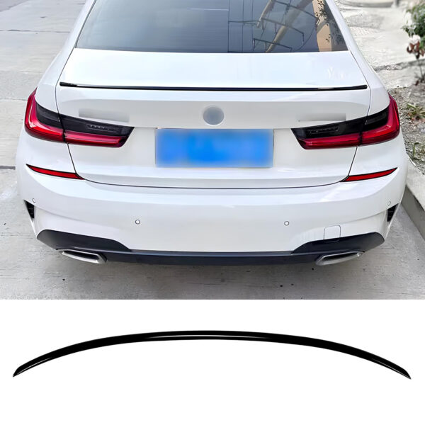 Lotka Spoiler BMW Serii 4 G22 OEM Styl Czarny Połysk (2020+)