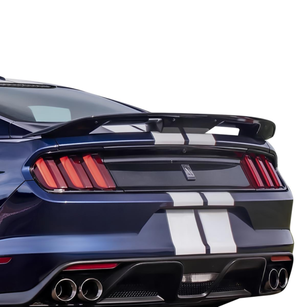 Spoiler Lotka klapy bagażnika Ford Mustang 2015+ GT500 Shelby Style Czarny Połysk - obrazek 4