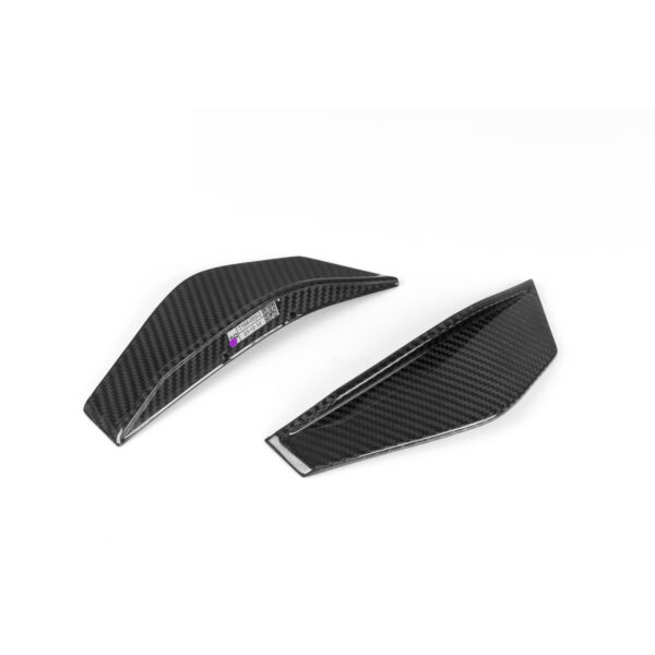 Karbonowe Canardy Dokładki Przód BMW M2 F87C SQ Style - obrazek 7