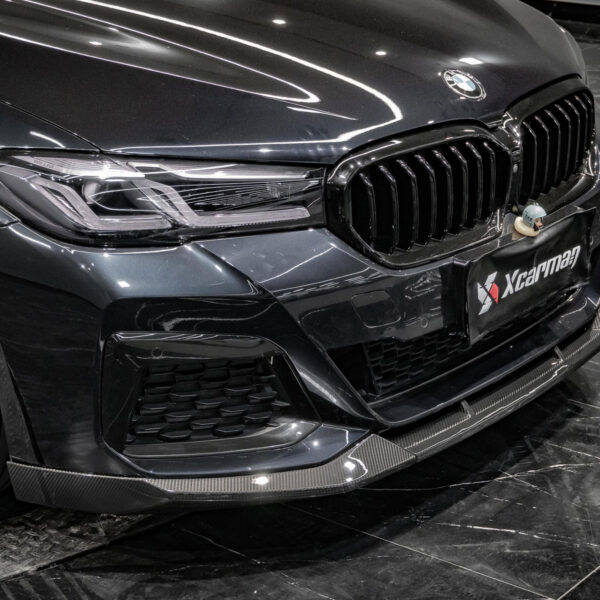 Karbonowy Splitter Przód do BMW Serii 5 G30 LCI w stylu M-Performance - obrazek 5