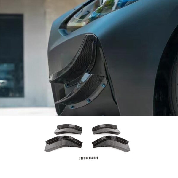 Karbonowe Canardy Dokładki Przód BMW M3 G80 M4 G82 GT4 Style