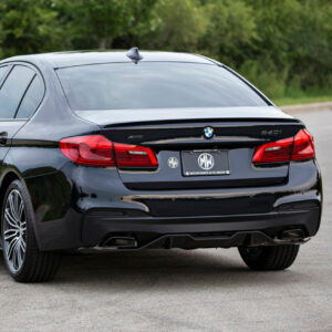 Lotka Spoiler BMW Serii 5 G30 / F90 M5 Styl Czarny Połysk (2017–2023) - obrazek 7