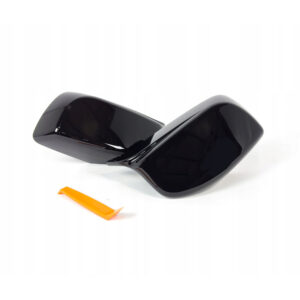 Nakładki obudowa lusterka BMW E60 E61 M-Style Czarny Połysk - obrazek 2