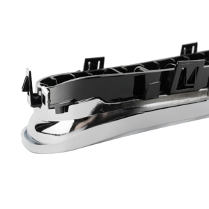 Atrapa Nerki BMW Seria 3 E90 / E91 LCI (2008–2012) Czarny połysk + Chromowana ramka - obrazek 5