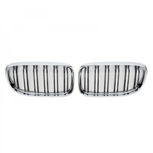 Atrapa nerki BMW Seria 3 E90 / E91 LCI (2008–2012) Czarny połysk + Chromowana ramka