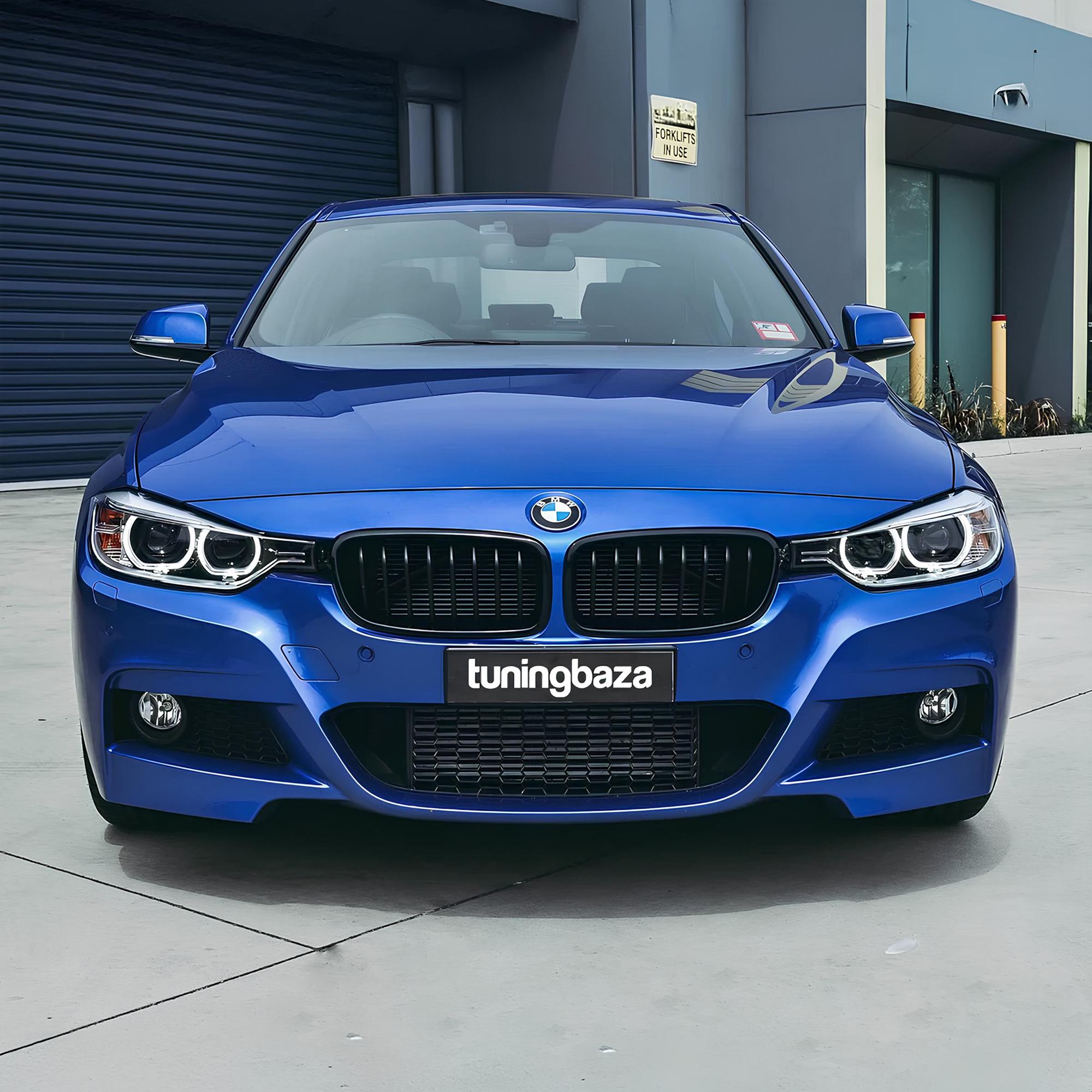 Atrapa Grill Nerki BMW Serii 3 (F30/F31) – M Performance (2012-2019) | Czarny Połysk - obrazek 5