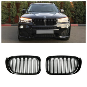 Atrapa nerki BMW X3 F25 LCI / X4 F26 (2014–2017) M-Style Czarny połysk
