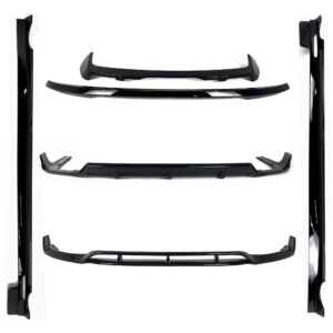 Aerokit (Zestaw dokładek) BMW X7 G07 LCI Black Knight Style Czarny Połysk (2023–2025)