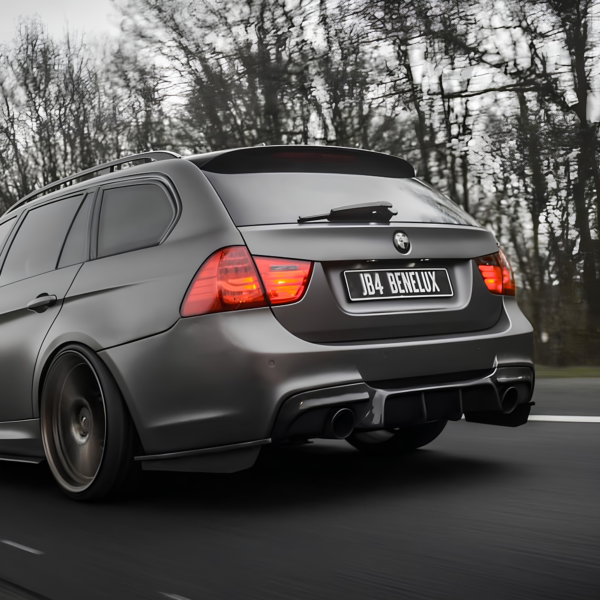 Dyfuzor Tylny BMW E90/E91 335i M-Performance Look Czarny Połysk (0-0) 2005–2012 - obrazek 4