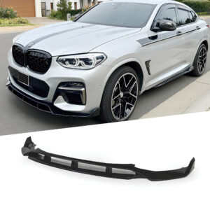 Dokładka Splitter Przód do BMW X3 G01 / X4 G02 (2017–2021) BK Style PRE-LCI – Czarny Połysk