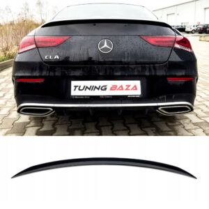 Spoiler na klapę bagażnika Mercedes CLA W118 C118 AMG Style Czarny Połysk
