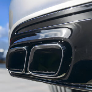 Dyfuzor Tylny Mercedes W205/A205 C63/C43 AMG Czarny Połysk (2015–2021, Przedlift) - obrazek 4