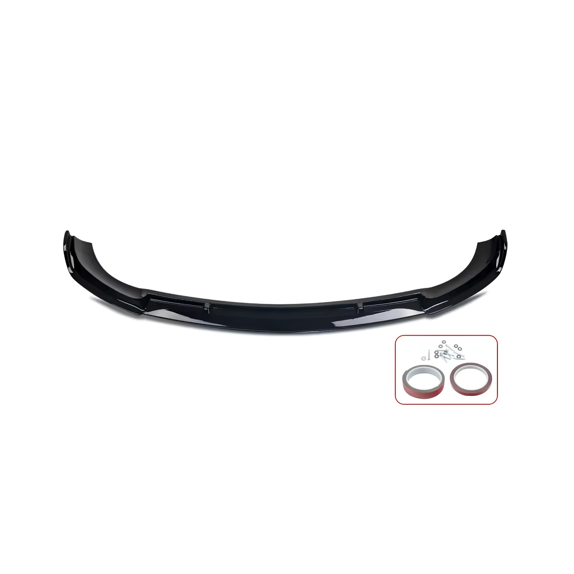 Dokładka Splitter Przód do Mercedes W213 (2016–2019) Przedlift AMG Style – Czarny Połysk - obrazek 4