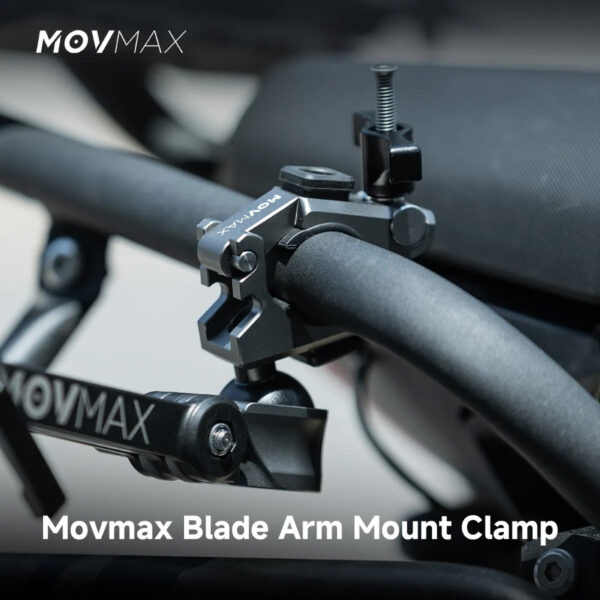 MOVMAX Blade Arm Rod Clamp Kit do DJI Osmo Pocket 3 – Zestaw mocowania do motocykla - obrazek 4
