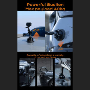 Stabilizator mechaniczny MOVMAX BLADE ARM srebrny z elektryczną przyssawką. - obrazek 8