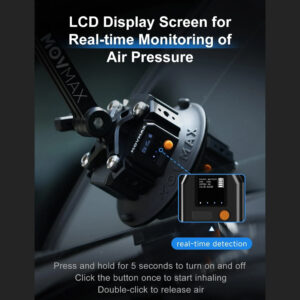 Stabilizator mechaniczny MOVMAX BLADE ARM srebrny z elektryczną przyssawką. - obrazek 4