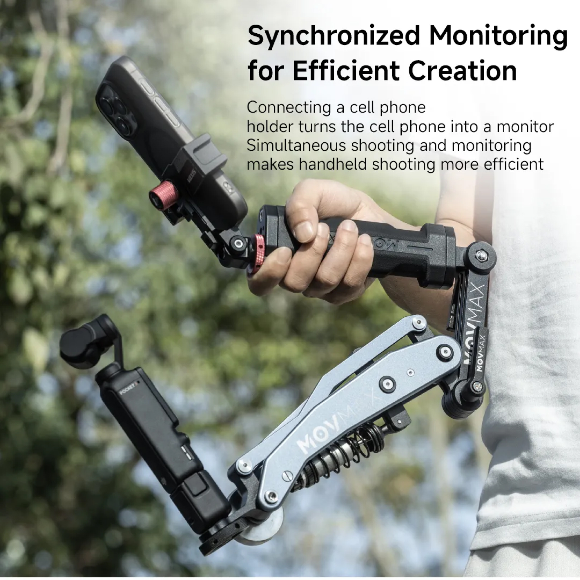 Zestaw MOVMAX Blade Arm z uchwytem Handheld Kit - obrazek 4