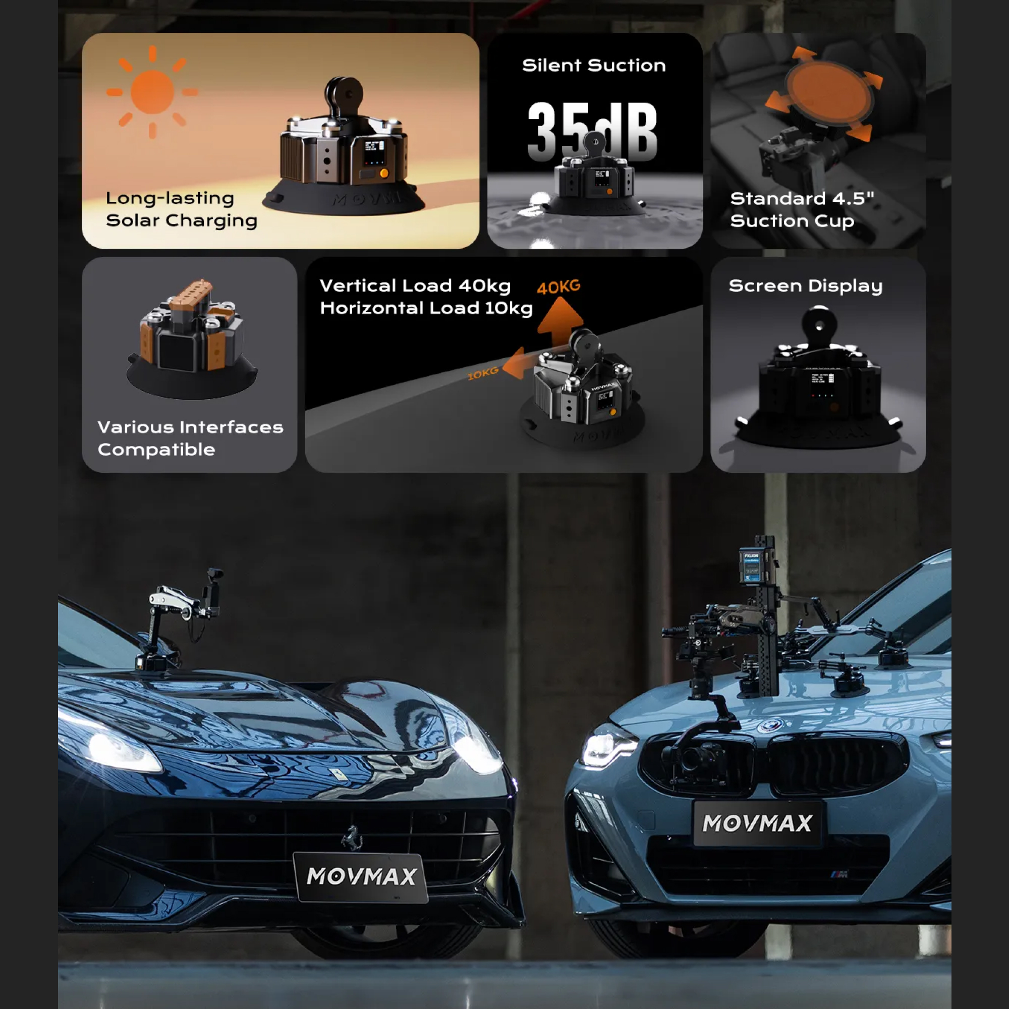 Elektryczna Przyssawka MOVMAX do Ramienia Blade Arm - obrazek 6