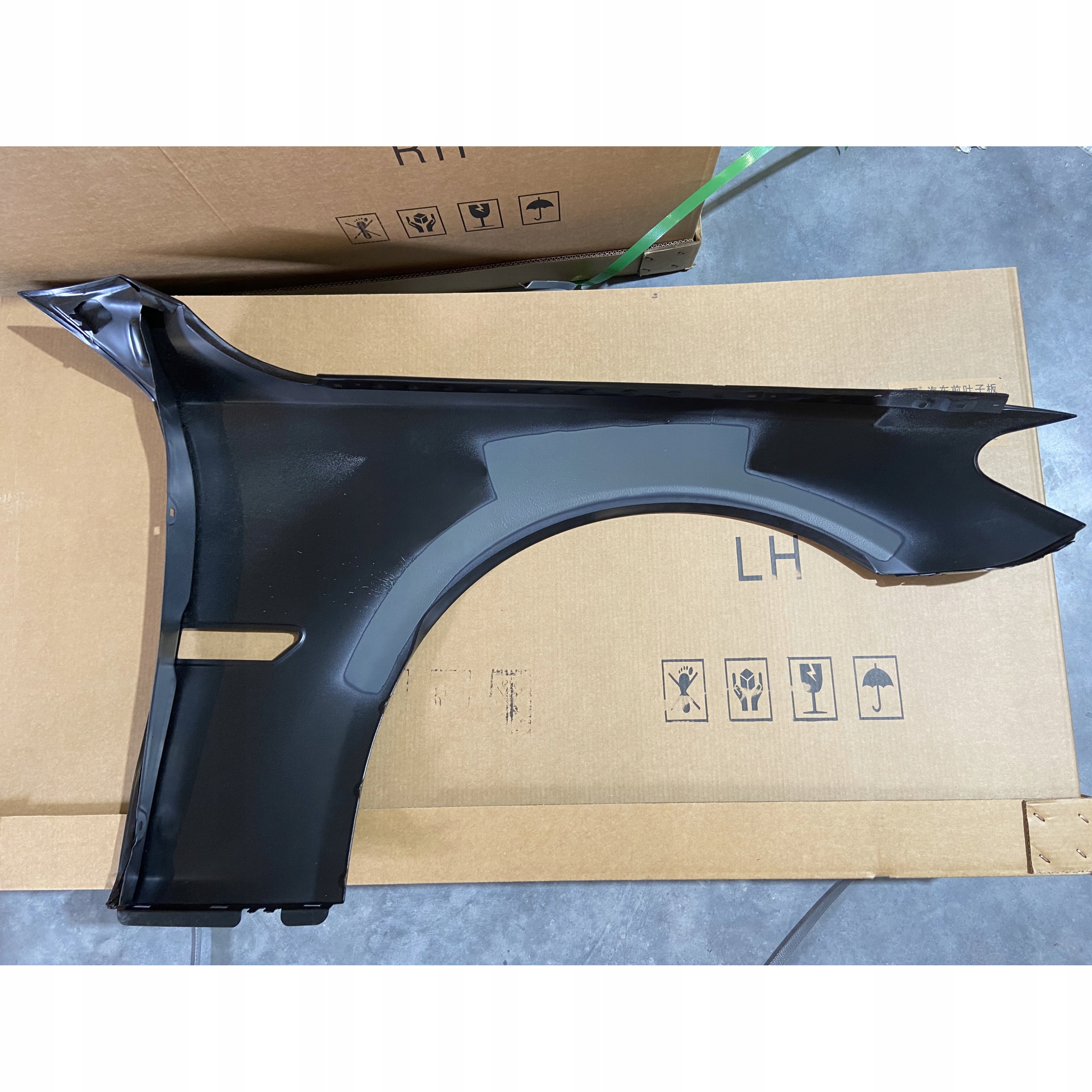 Błotnik Lewy Przedni BMW F01 / F02 / F04 Seria 7 Aluminiowy - obrazek 6